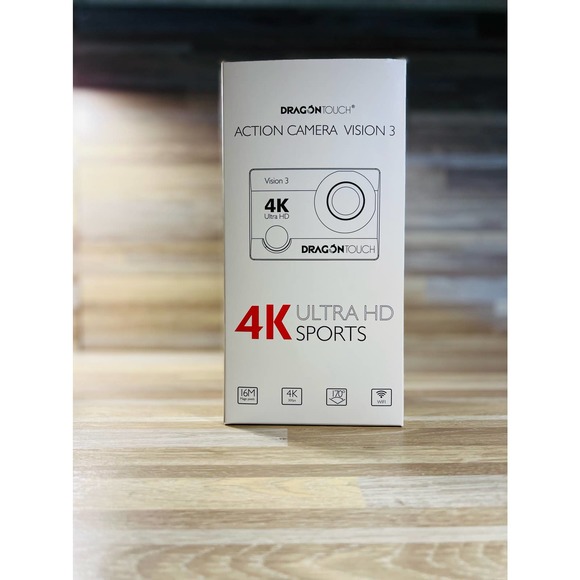 Dragon Touch 4K Action Camera 20MP Vision 3 Underwater Waterproof Camera - Picture 3 of 10